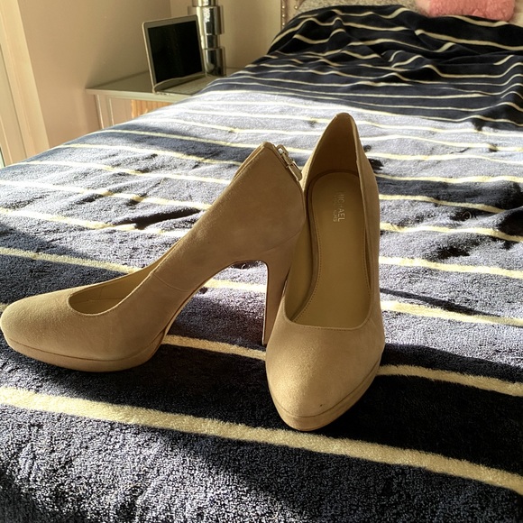Michael Kors Shoes - Michael Kors suede heels